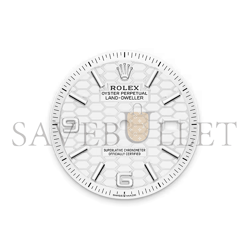 R01ex land-dweller 36 oyster, 36 mm, oystersteel and white gold 127234